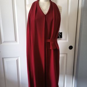 Simply Vera Wang Red Asymmetrical Dress Size Medium